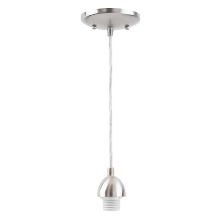 Westinghouse One-Light Indoor Mini Pendant Brushed Nickel 7028400